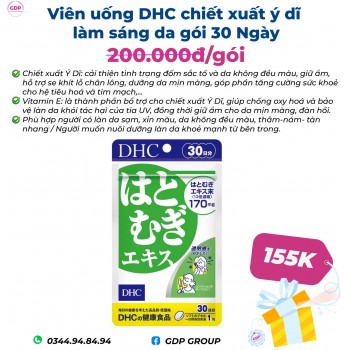 Viên uống trắng da DHC