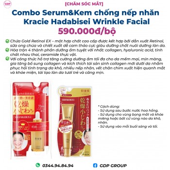 combo serum và kem chống...